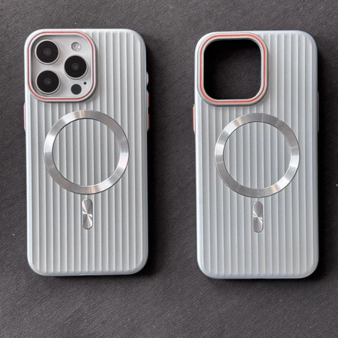 Striped Matte Magnetic Phone Case