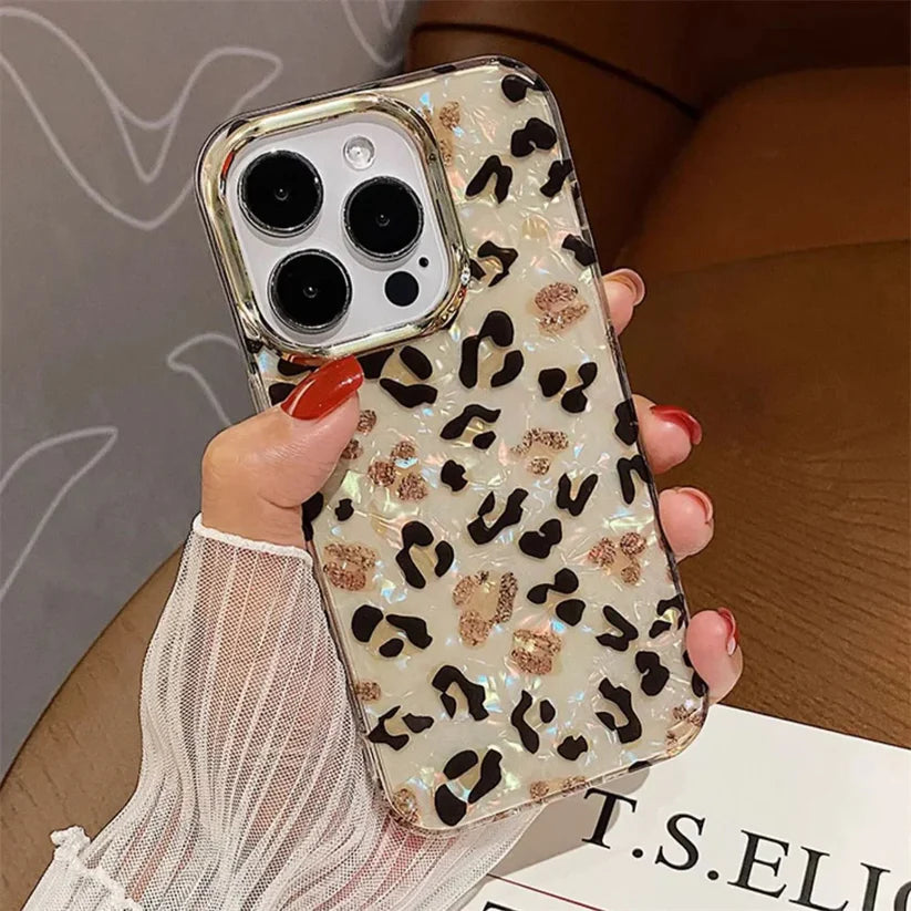 Cheetah Laser Marble Case