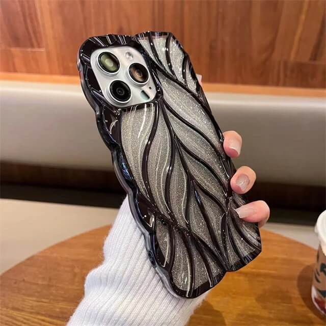 Luxury Tree Leaf iPhone Case