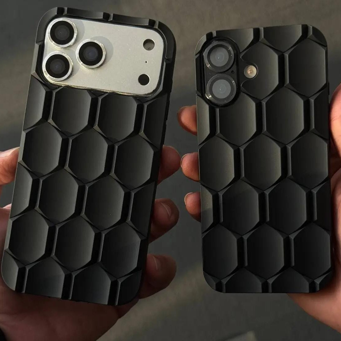 Black Honey Comb Case
