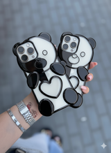 GlamBear 3D Glitter Mobile Case