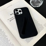 Silicone iPhone Case With Lipstick Holder