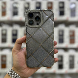 Stones iPhone Glitter Puffer Case